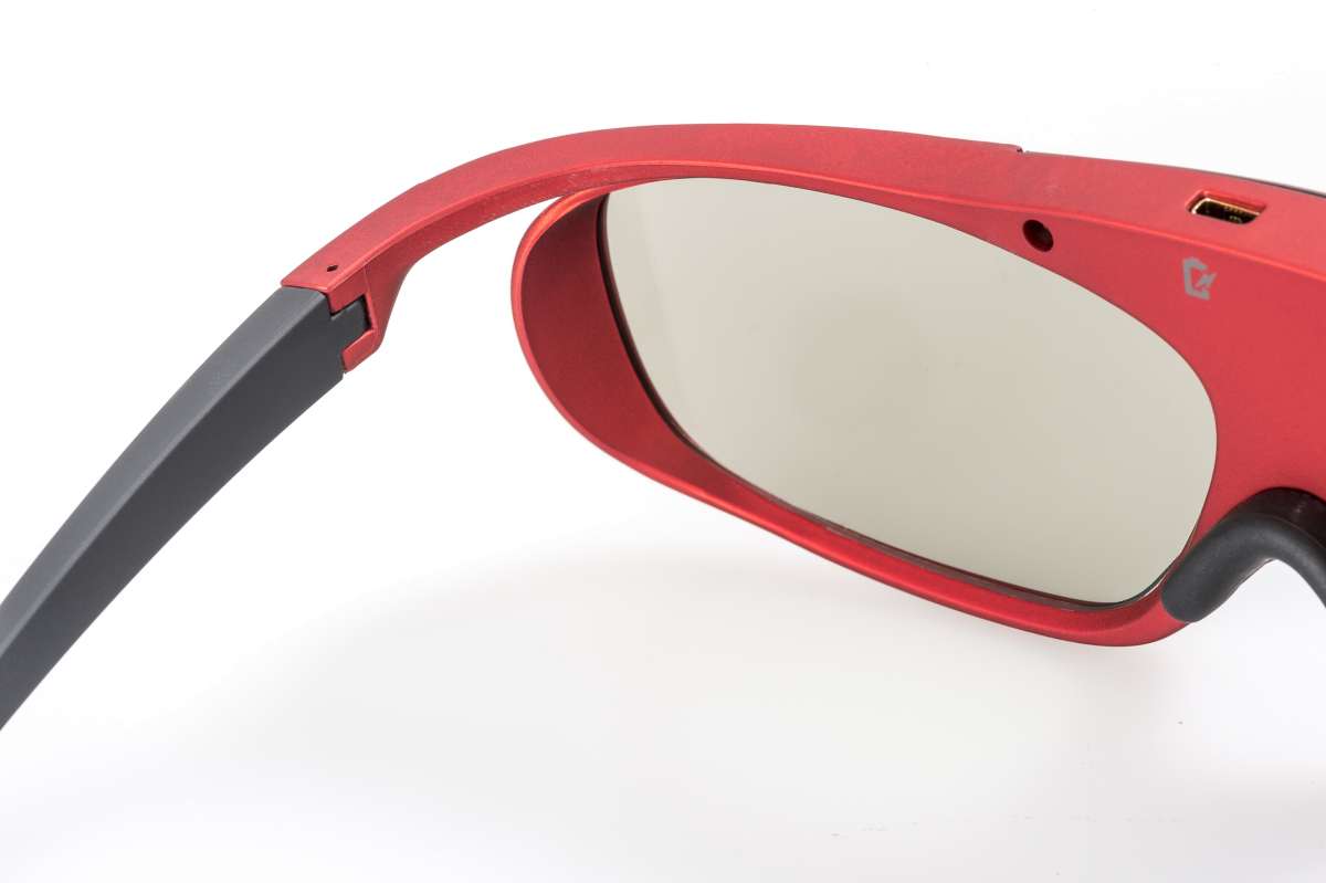 4x Hi Shock® Rf Pro „scarlet Heaven“ Rf 3d Glasses For Epson® Jvc